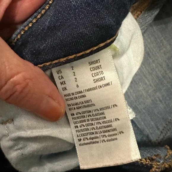 American Eagle Outfitters Indigo Women's Jeggings - Picture 3 of 4